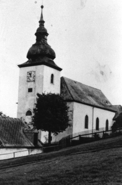 Gebirgsneudorf Kirche 1930